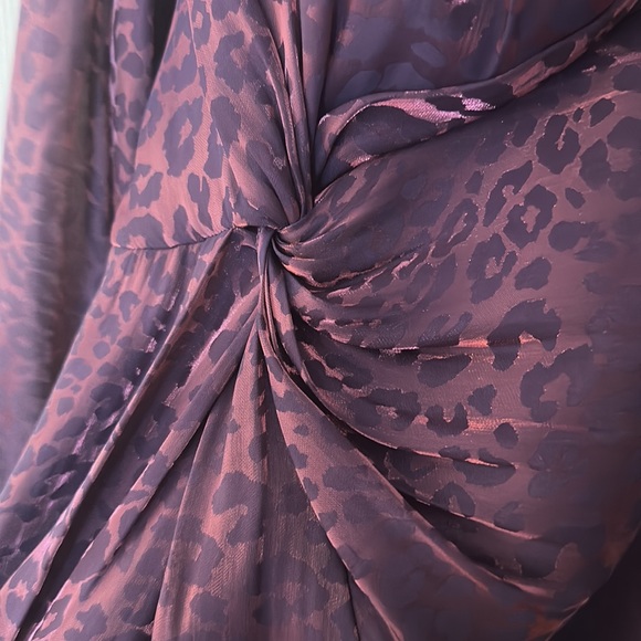 Rachel Zoe Purple One Sleeve Dress - Picture 3 of 3